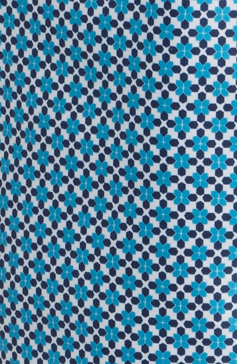 BOSS Vibe Swim Trunks, Alternate, color, Open Blue