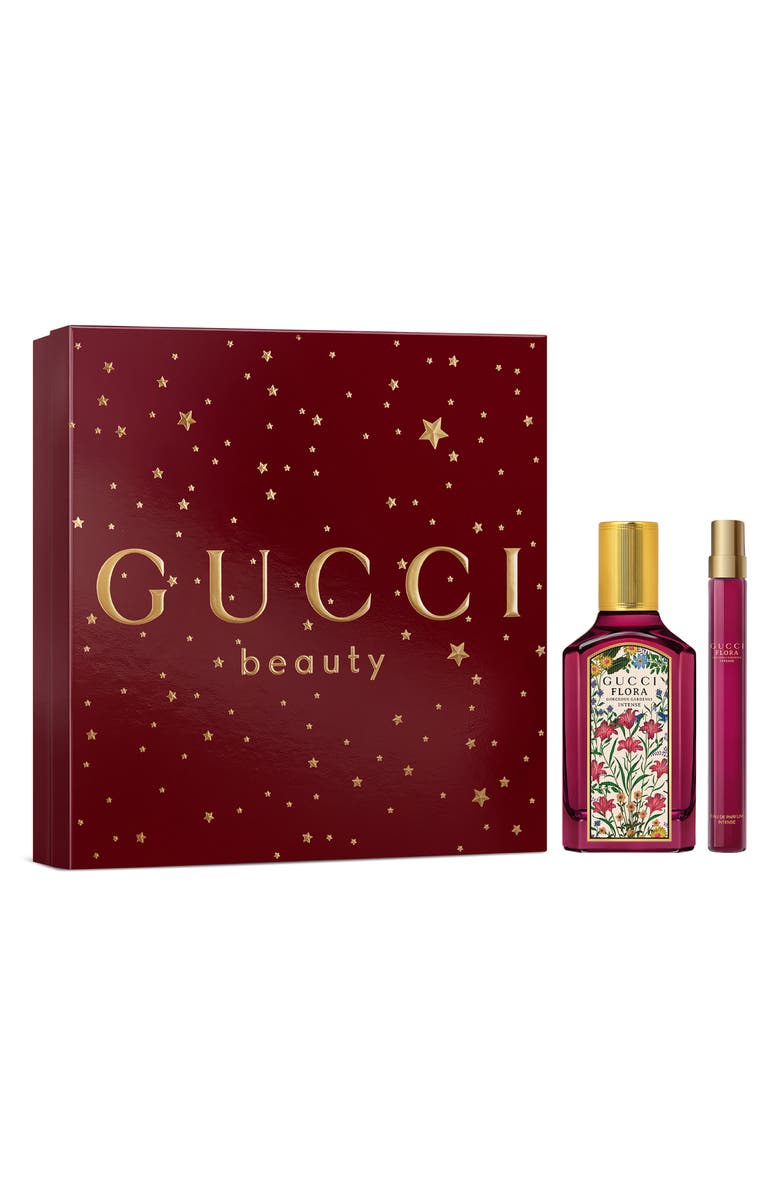 Gucci Flora Gorgeous Gardenia Eau de Parfum Intense Set $195 Value, Main, color,