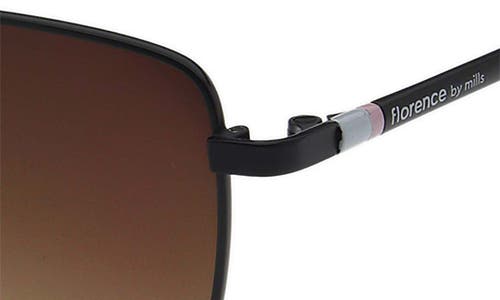 Florence By Mills 54mm Square Sunglasse In Brown