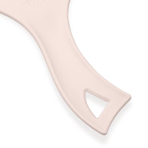 Zadro Xl Teardrop Handheld Mirror With Handle In Pink