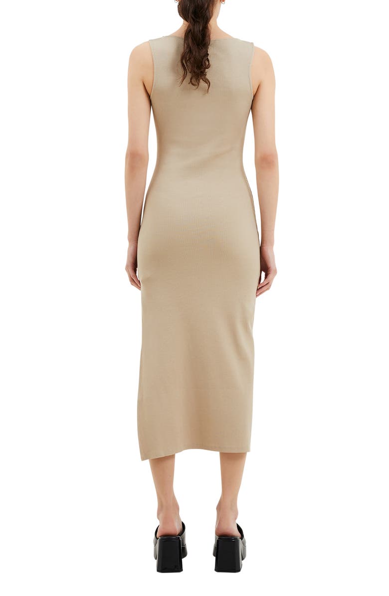 French Connection Rassia Sleeveless Cotton Knit Dress, Alternate, color, 