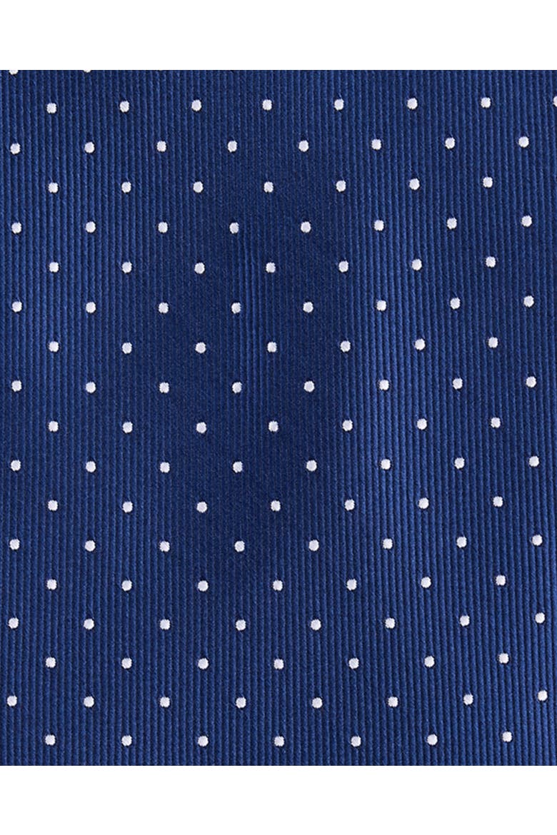 Big & Tall Dotted Tie V2, Alternate, color, NAVY