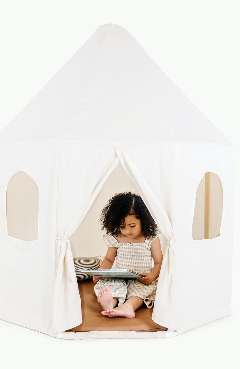 GATHRE Play Tent, Alternate, color, Ivory