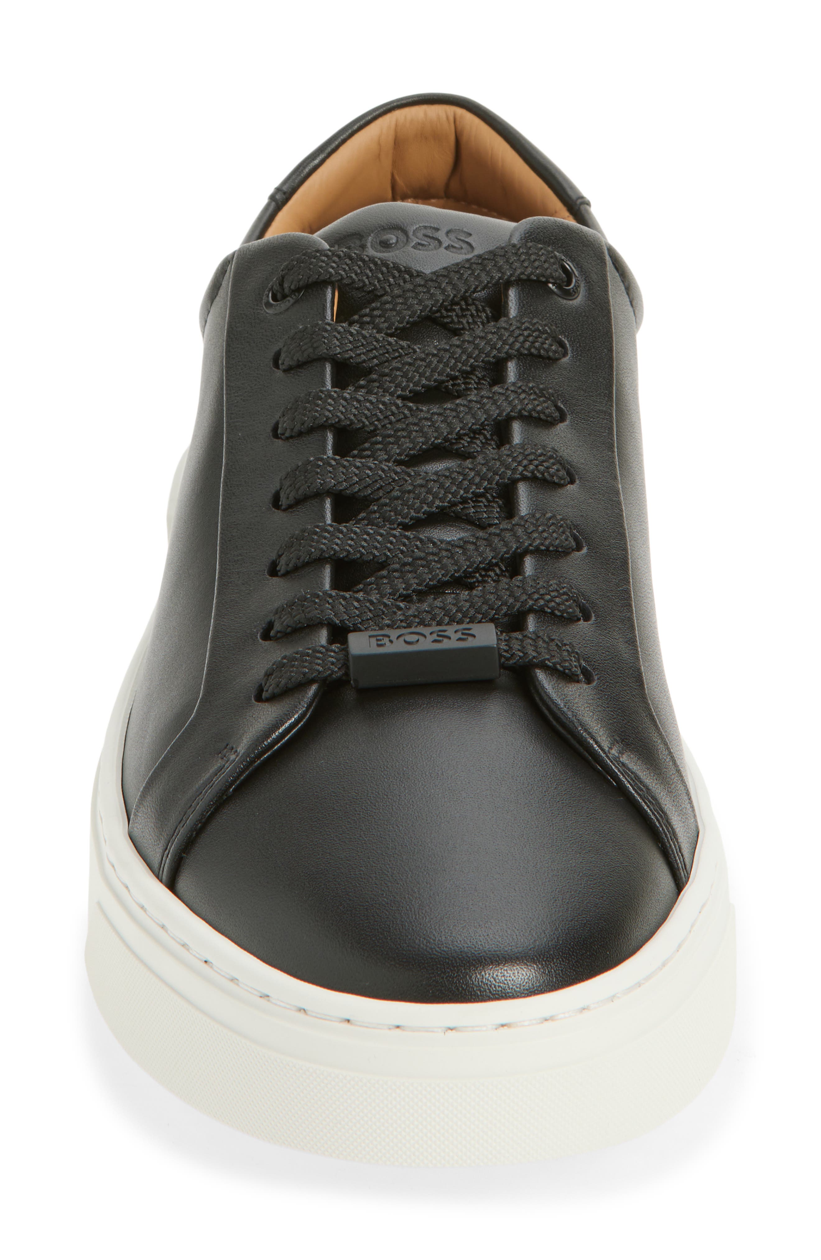 BOSS Gary Low Top Sneaker, Alternate, color, Black