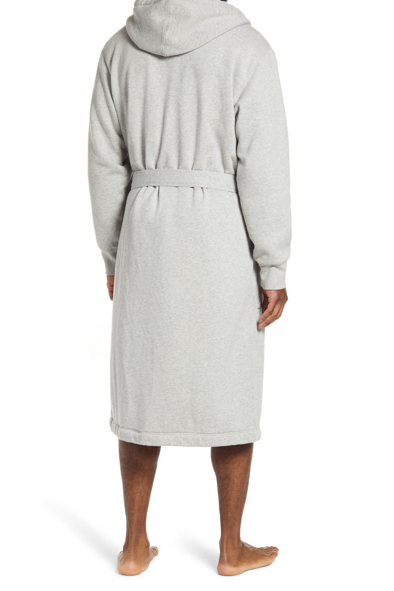 Rugby Robe, Alternate, color, LIGHT GRAY HEATHER/ NAVY
