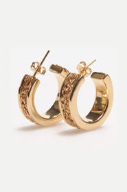 Daniela Millan Jewelry Hope Hoops Earrings
