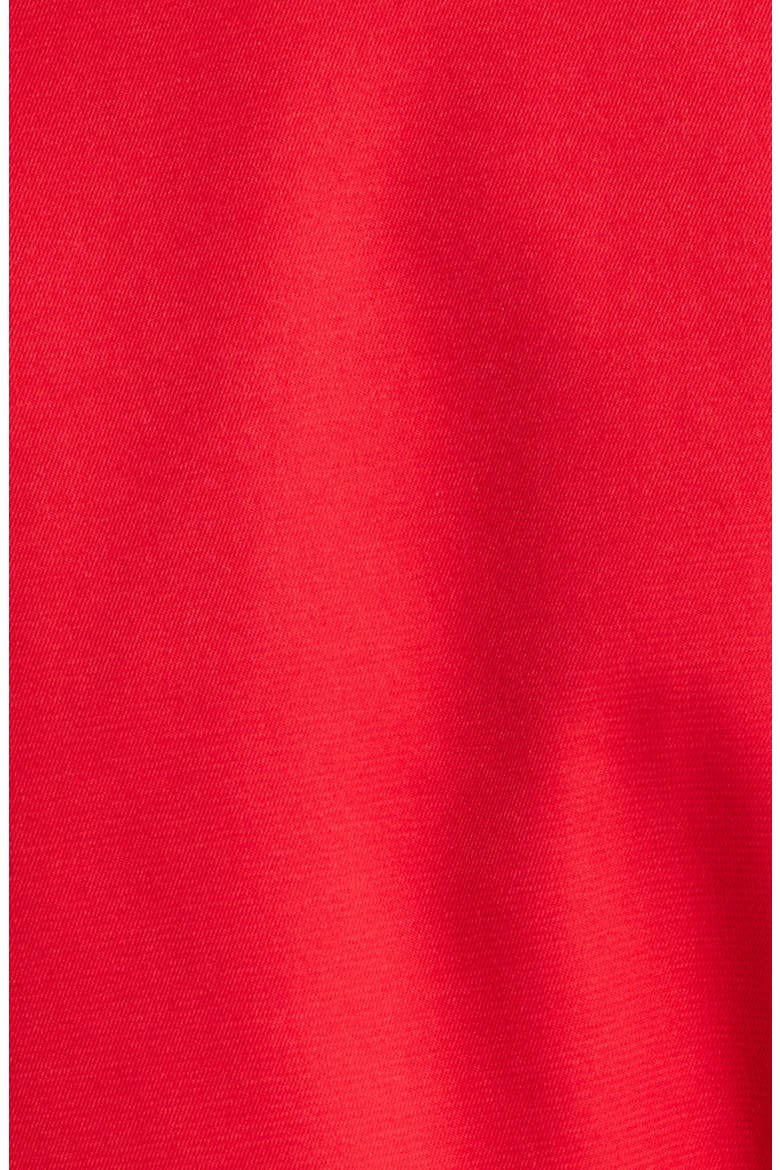 Belted Trench Coat, Alternate, color, POPPY RED