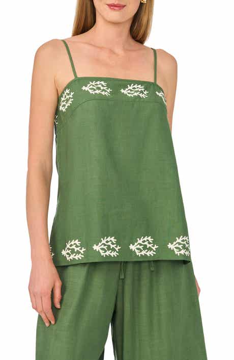 Parker Leaf Print Tank