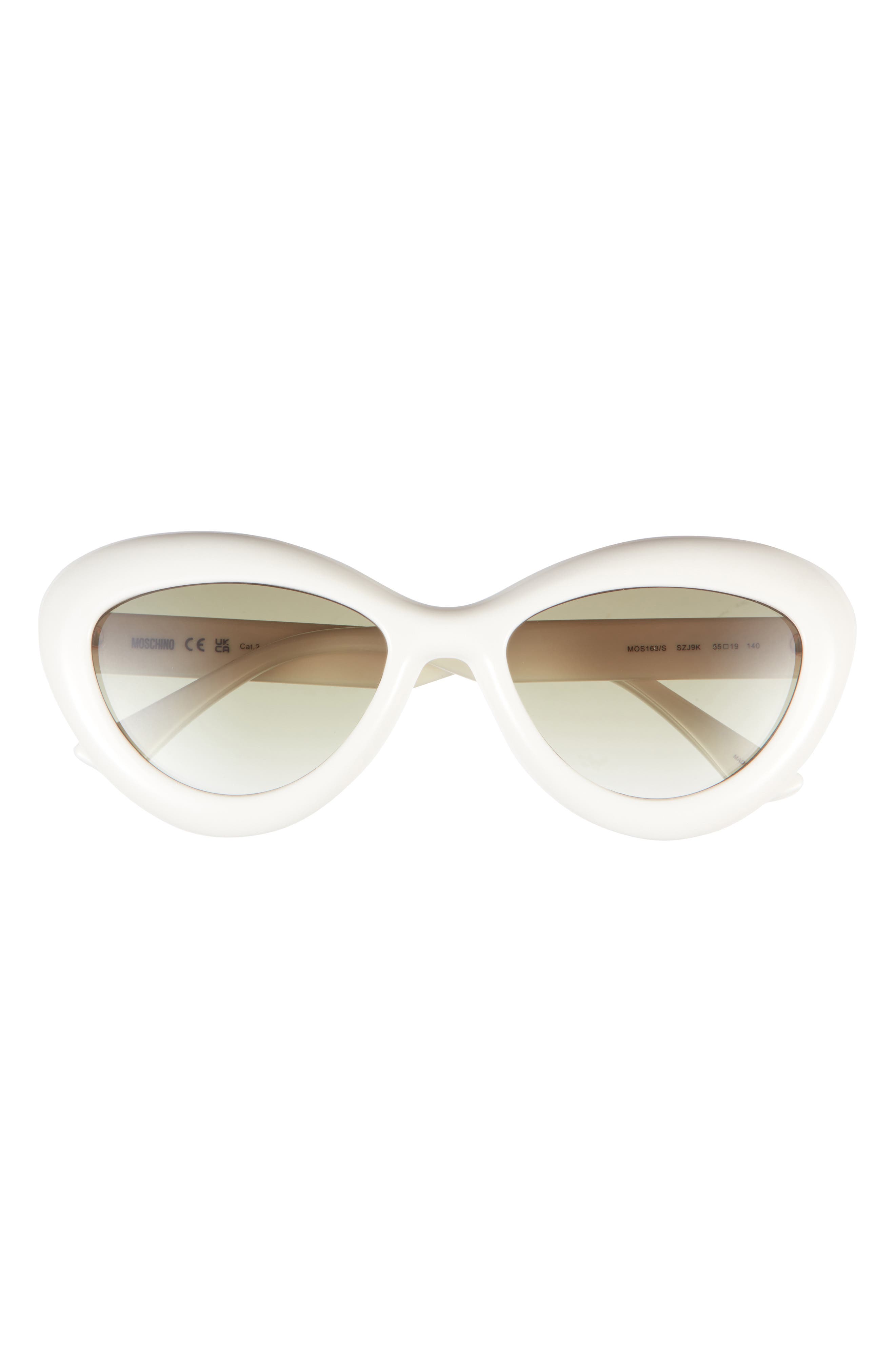 Cat Eye Bubble Frame Sunglasses