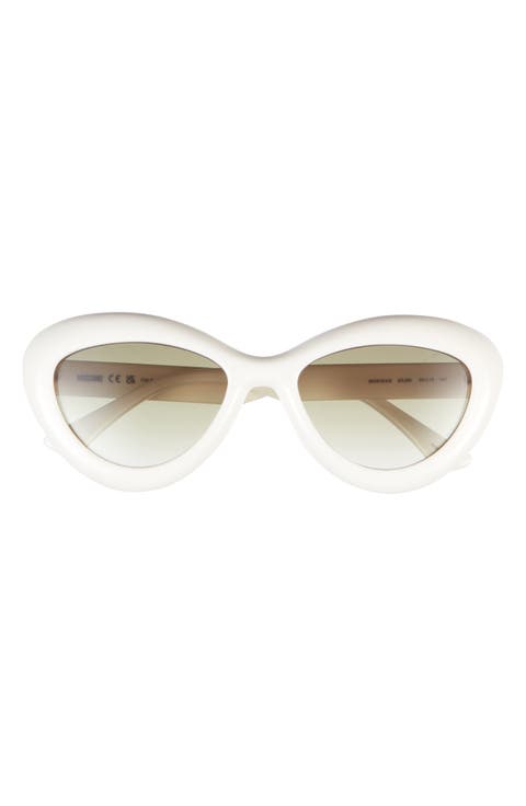 Cat Eye Bubble Frame Sunglasses