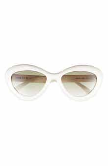 Cat Eye Bubble Frame Sunglasses