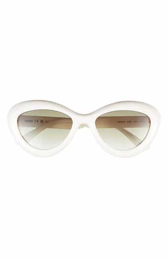 Cat Eye Bubble Frame Sunglasses