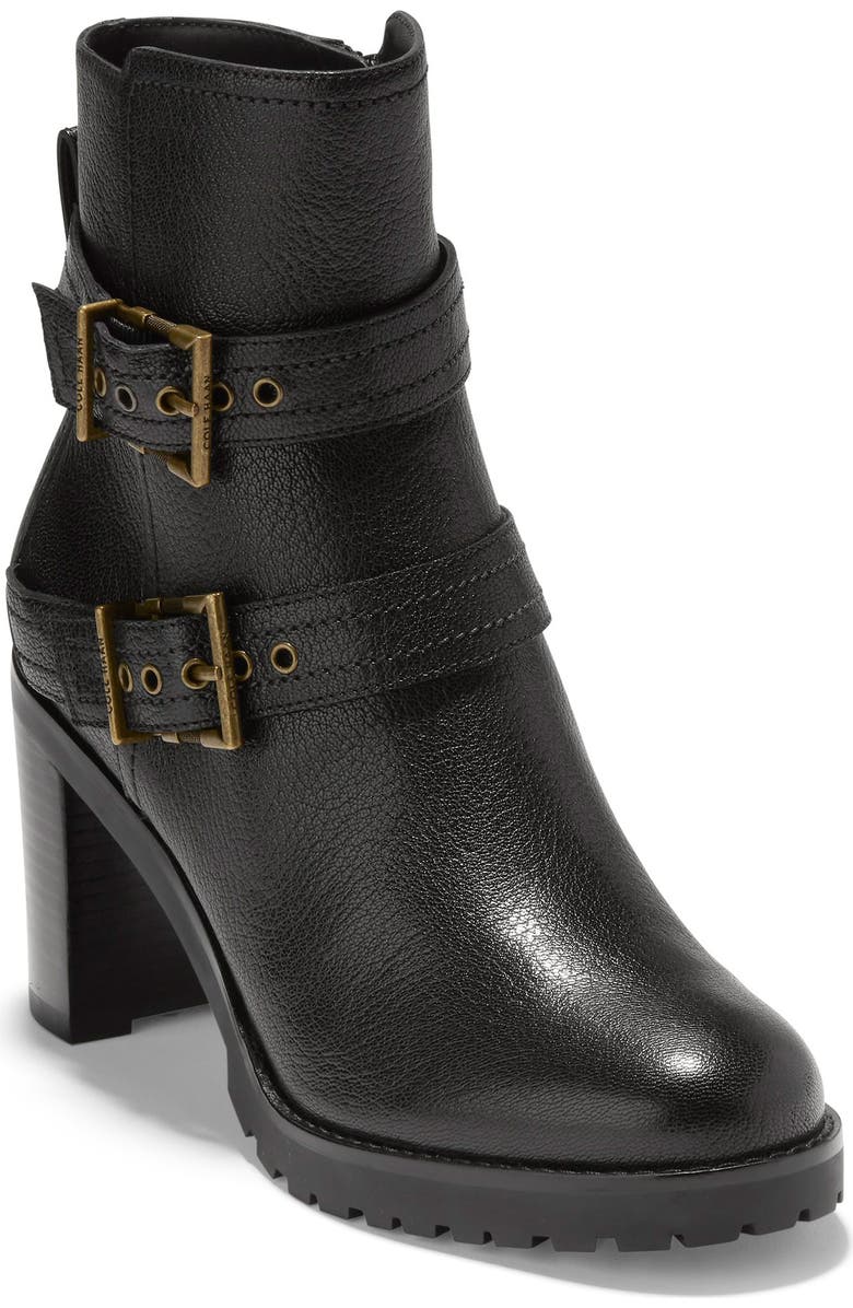 Cole Haan Foster Double Buckle Bootie, Main, color,