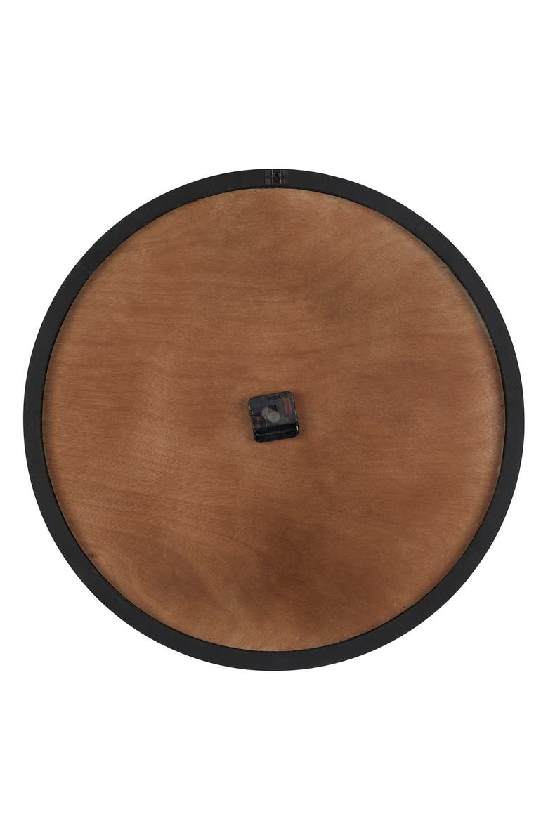 Novogratz Wood Wall Clock, Alternate, color, 