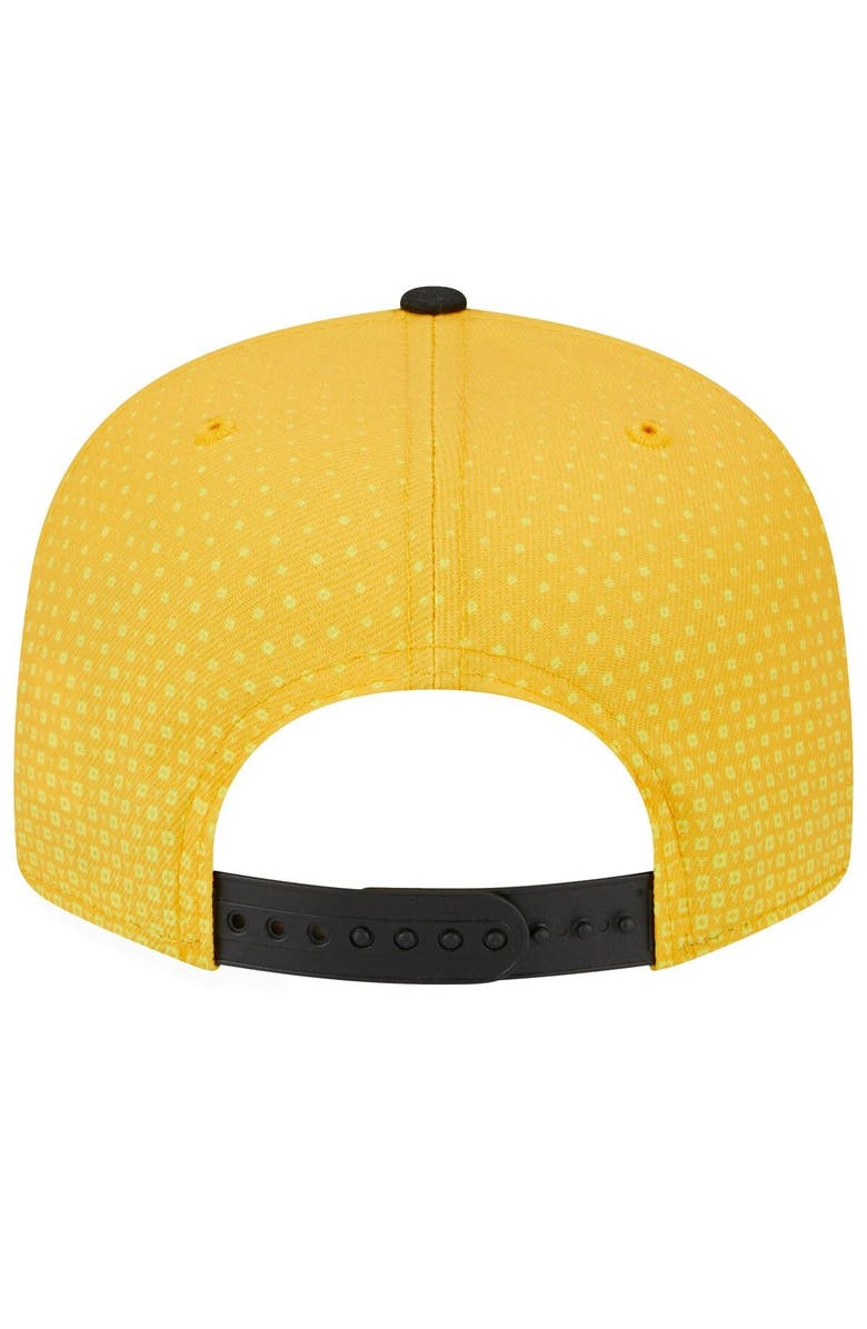 New Era Men's New Era  Gold/Black Pittsburgh Pirates 2023 City Connect 9FIFTY Snapback Adjustable Hat, Alternate, color, Gold