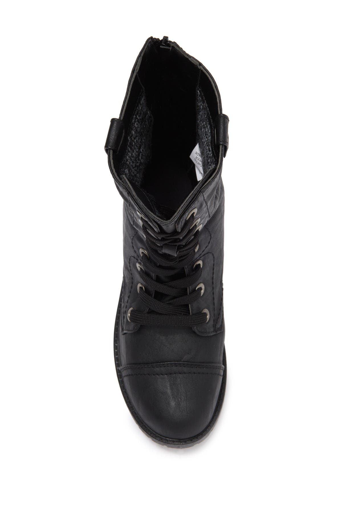 WANTED FOOTWEAR Combat Boot With Fold Down Side, Alternate, color, 