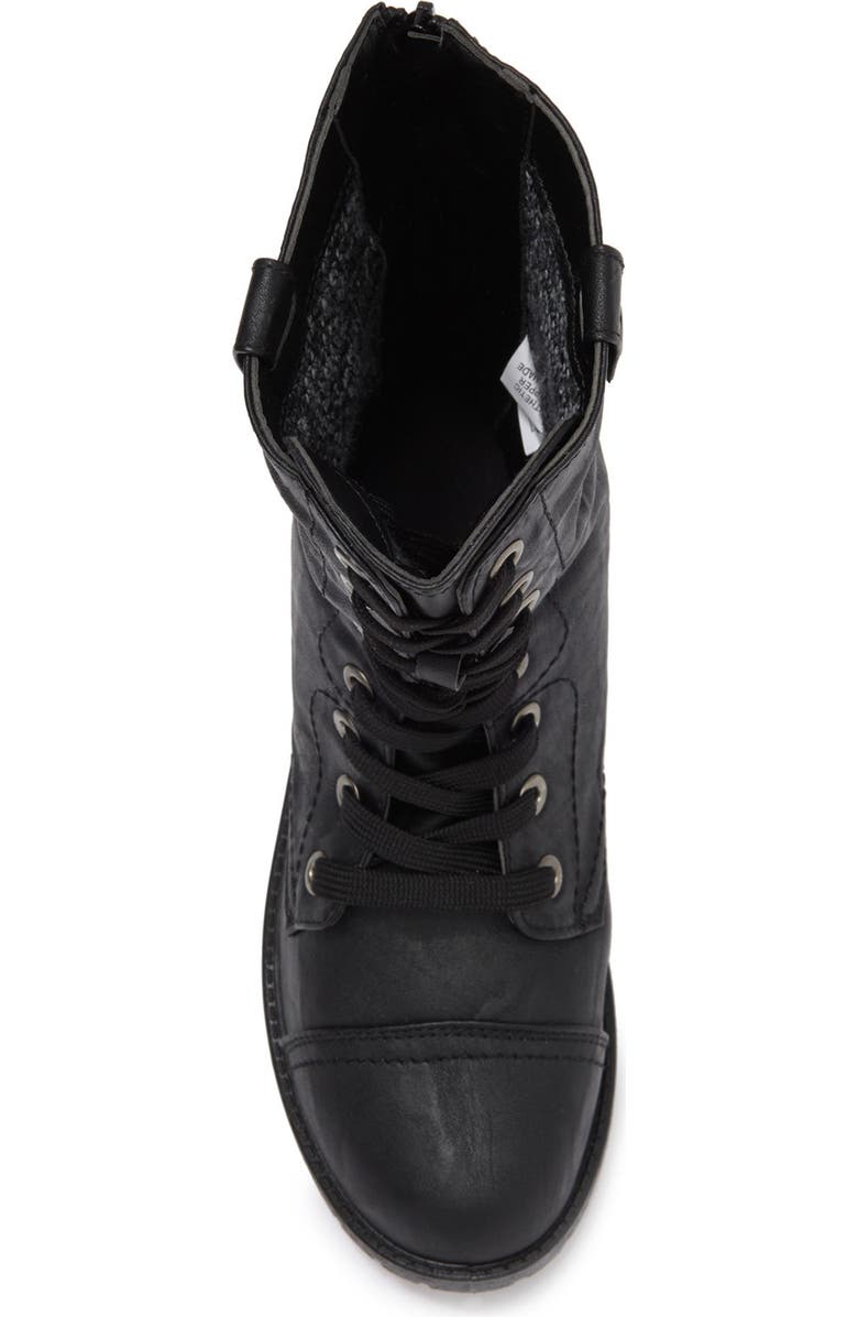 WANTED FOOTWEAR Combat Boot With Fold Down Side, Alternate, color,