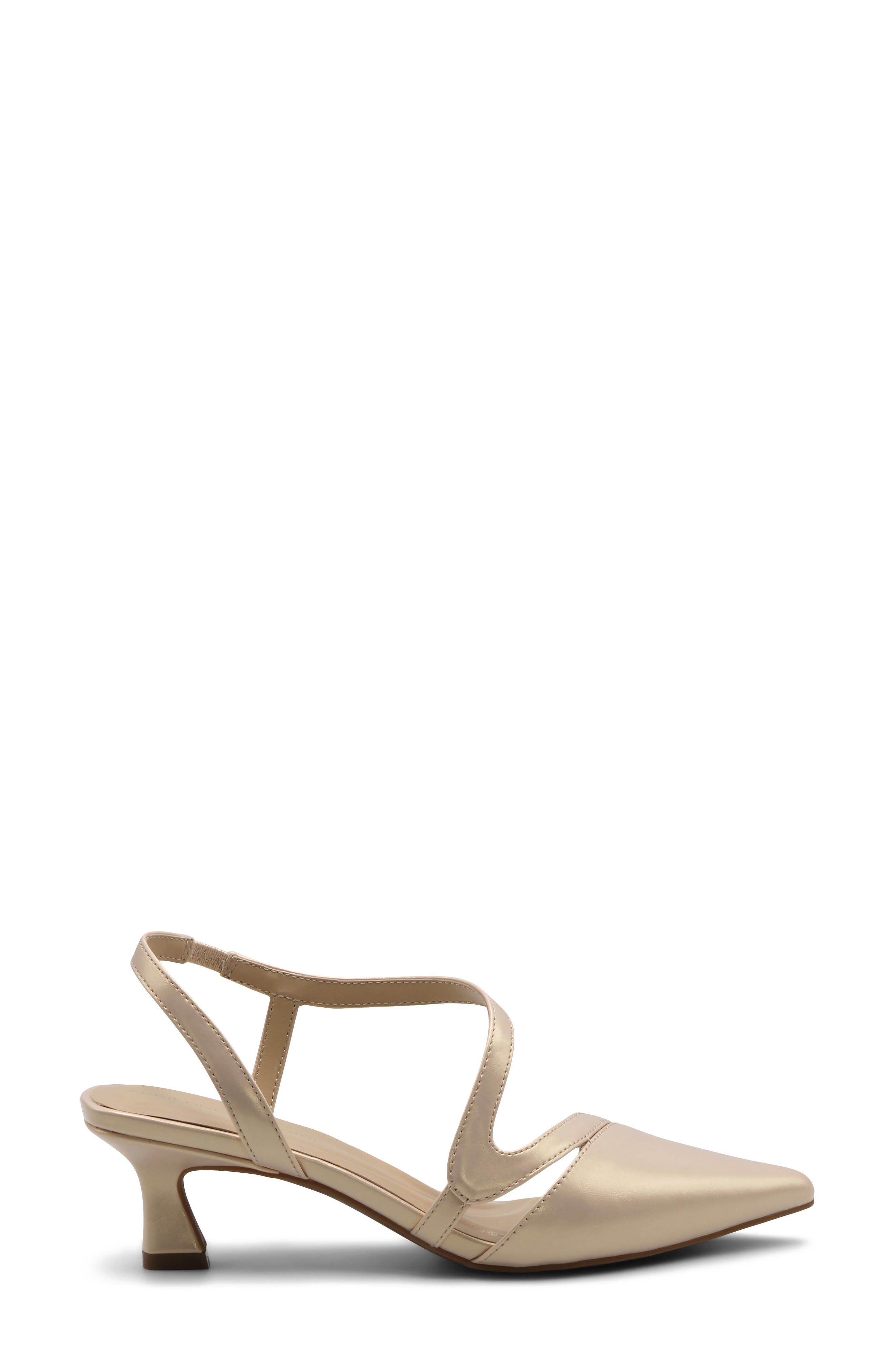 Sinnia Pointed Toe d'Orsay Pump, Alternate, color, DESERT