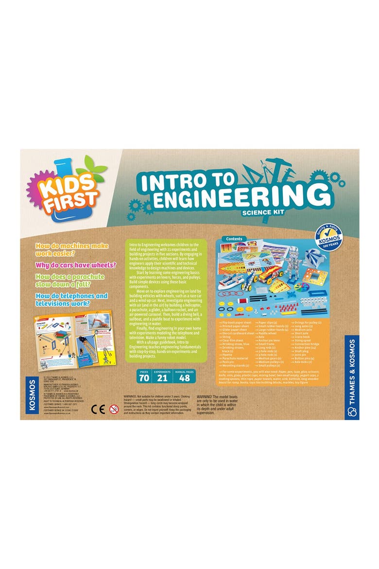 'Intro To Engineering' Science Kit, Alternate, color, BLUE