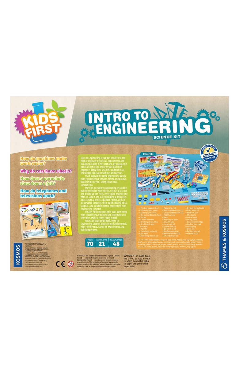 Thames & Kosmos 'Intro To Engineering' Science Kit, Alternate, color, 