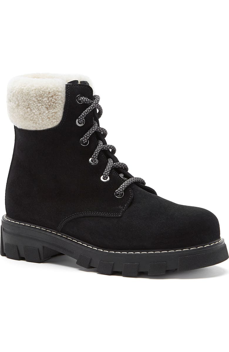 La Canadienne Andy Waterproof Genuine Shearling Winter Boot, Main, color,