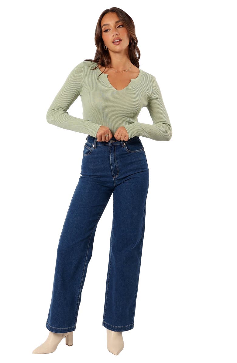 Petal & Pup Laysie Rib Top, Alternate, color, Sage