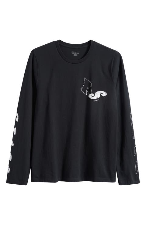 Upstaged Long Sleeve Organic Cotton T-Shirt