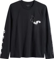 AllSaints Upstaged Long Sleeve Organic Cotton T-Shirt