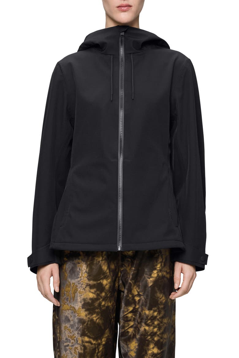 Suva Waterproof Softshell Jacket, Main, color, BLACK