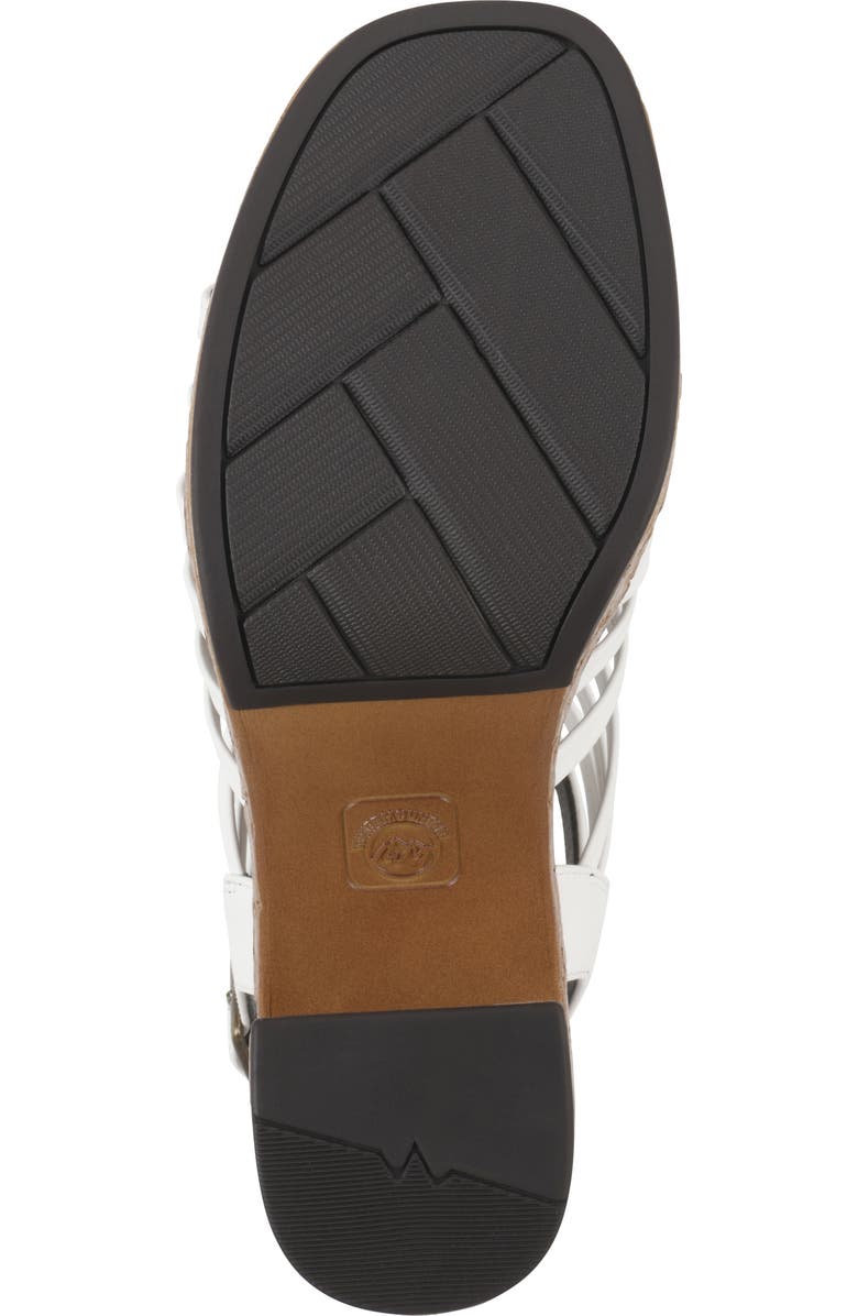 White Mountain Footwear Barbea Platform Sandal, Alternate, color, White/ Smooth