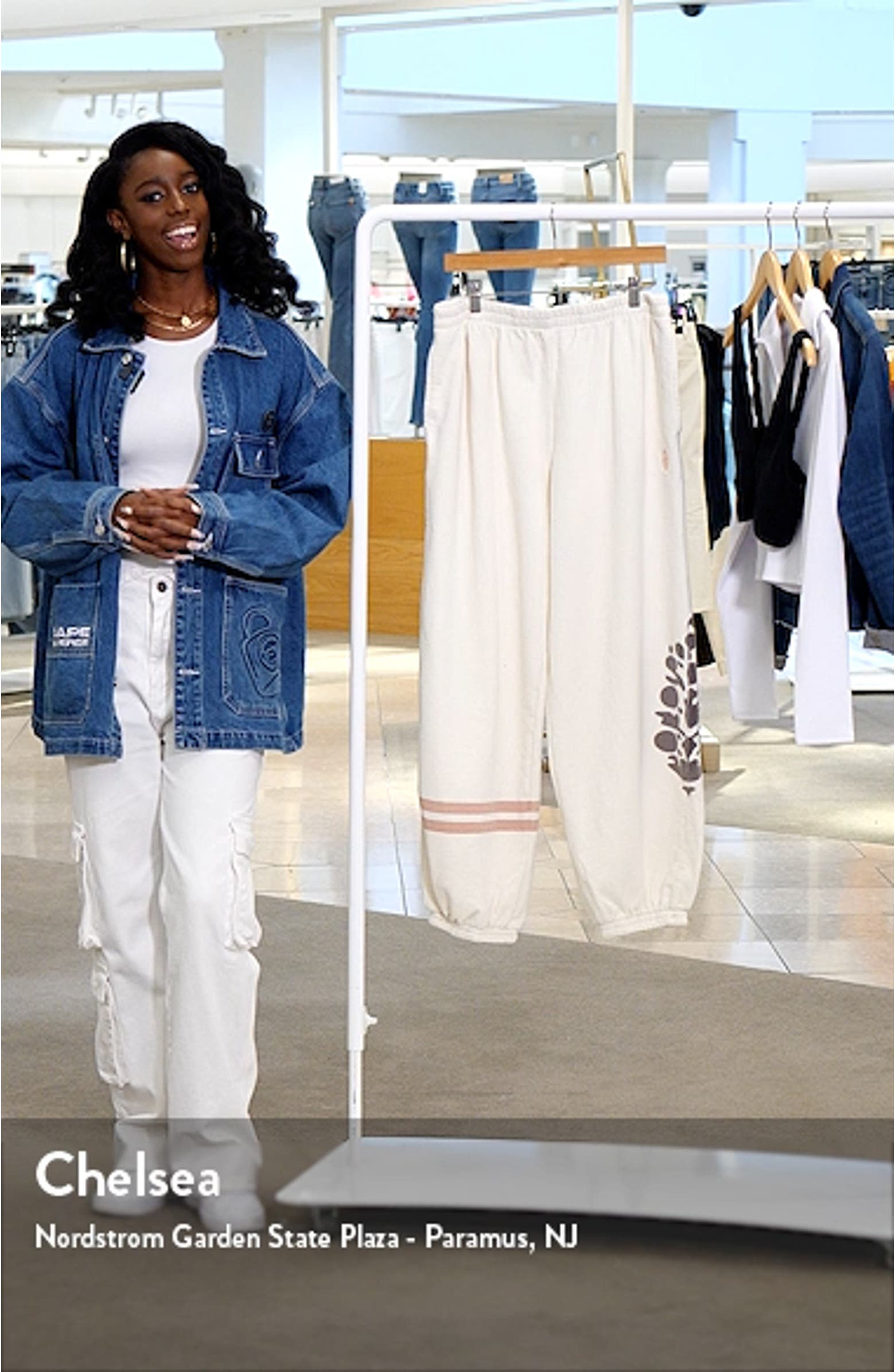 Free People FP Movement All Star Oversize Graphic Joggers Nordstromrack