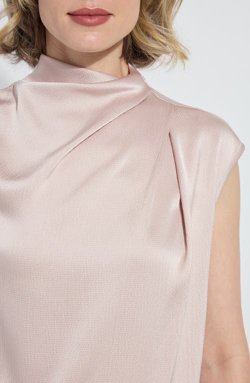 Lyssé Lysse Aisha Sleeveless Cowl Neck Top In Neutral