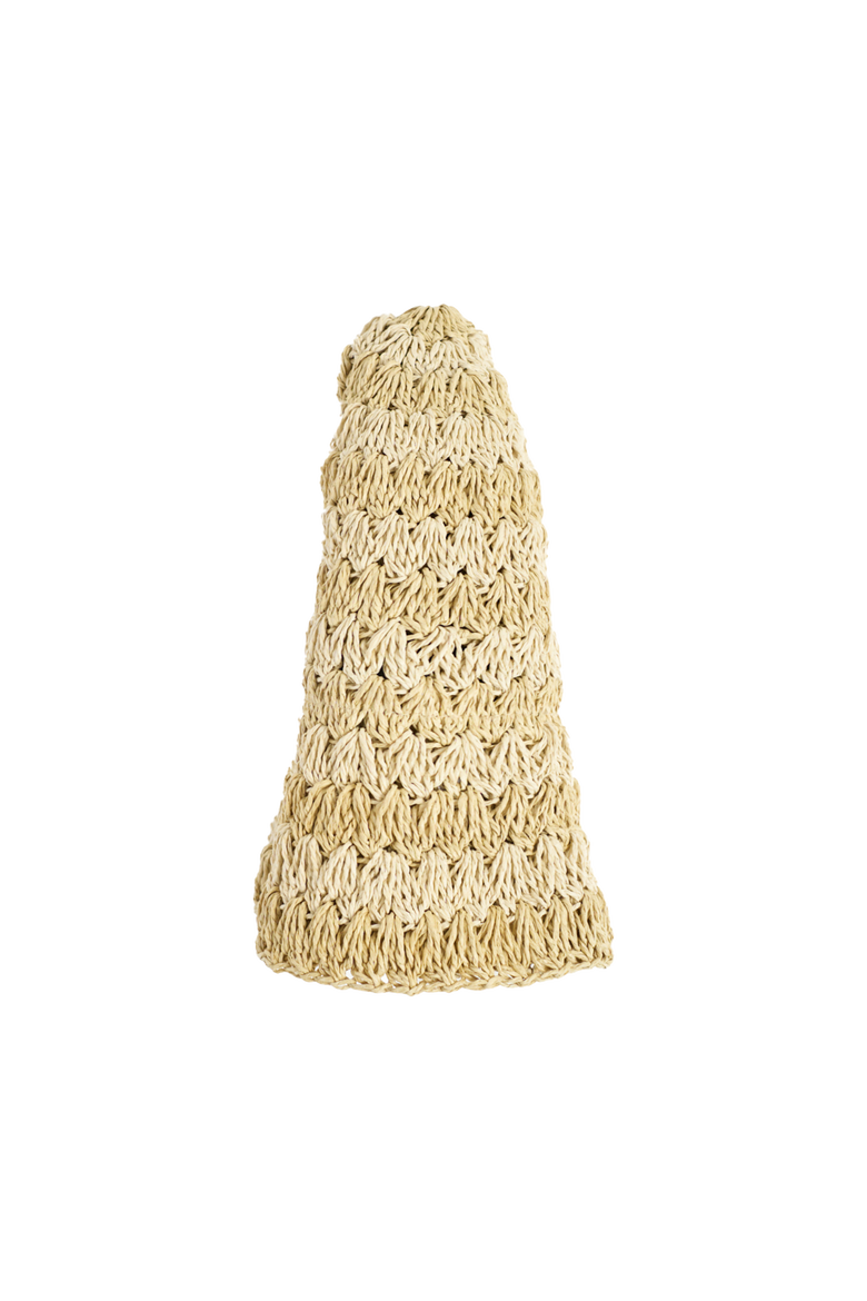 "Linea" Packable Straw Hat, Alternate, color, Khaki