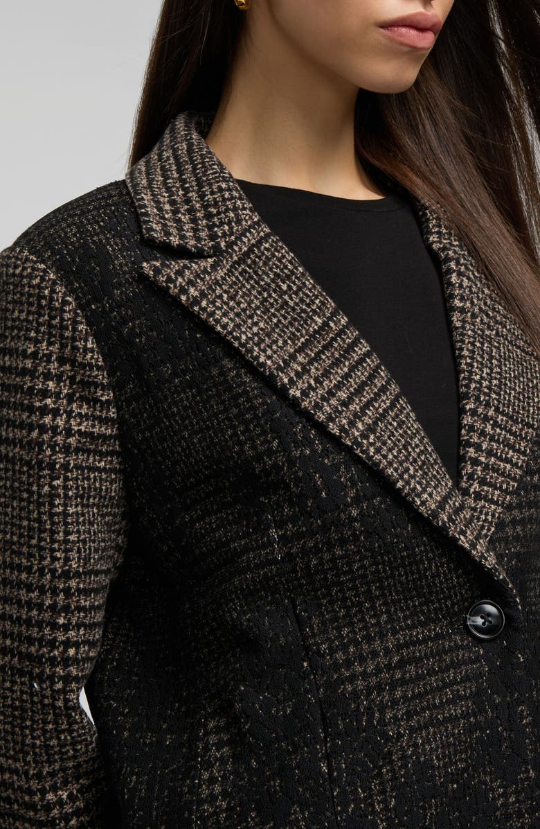 NVLT Lace Appliquè Blazer, Alternate, color, 