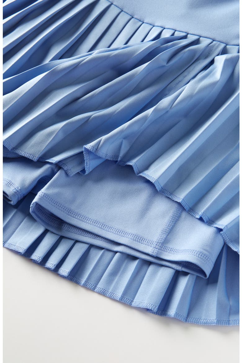 Kids' Perfect Match Pleated Dress, Alternate, color, BLUE HYDRANGEA