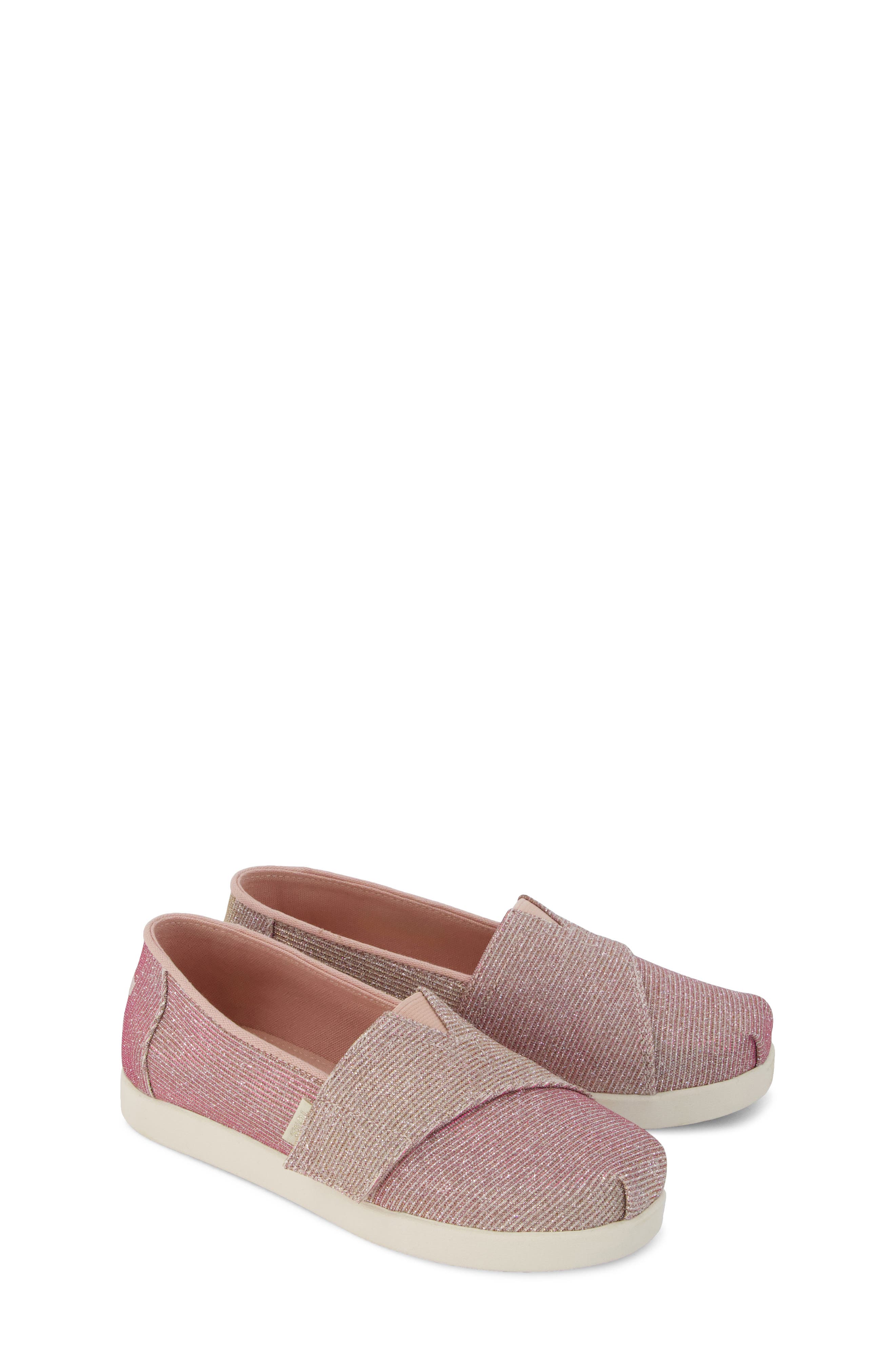 Kids' Classic Alpargata Slip-On, Alternate, color, LIGHT PINK
