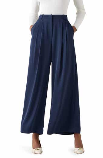 Sykes Pleated Wide Leg Pants