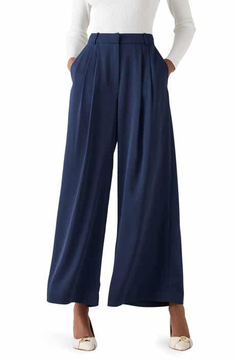 Sykes Pleated Wide Leg Pants