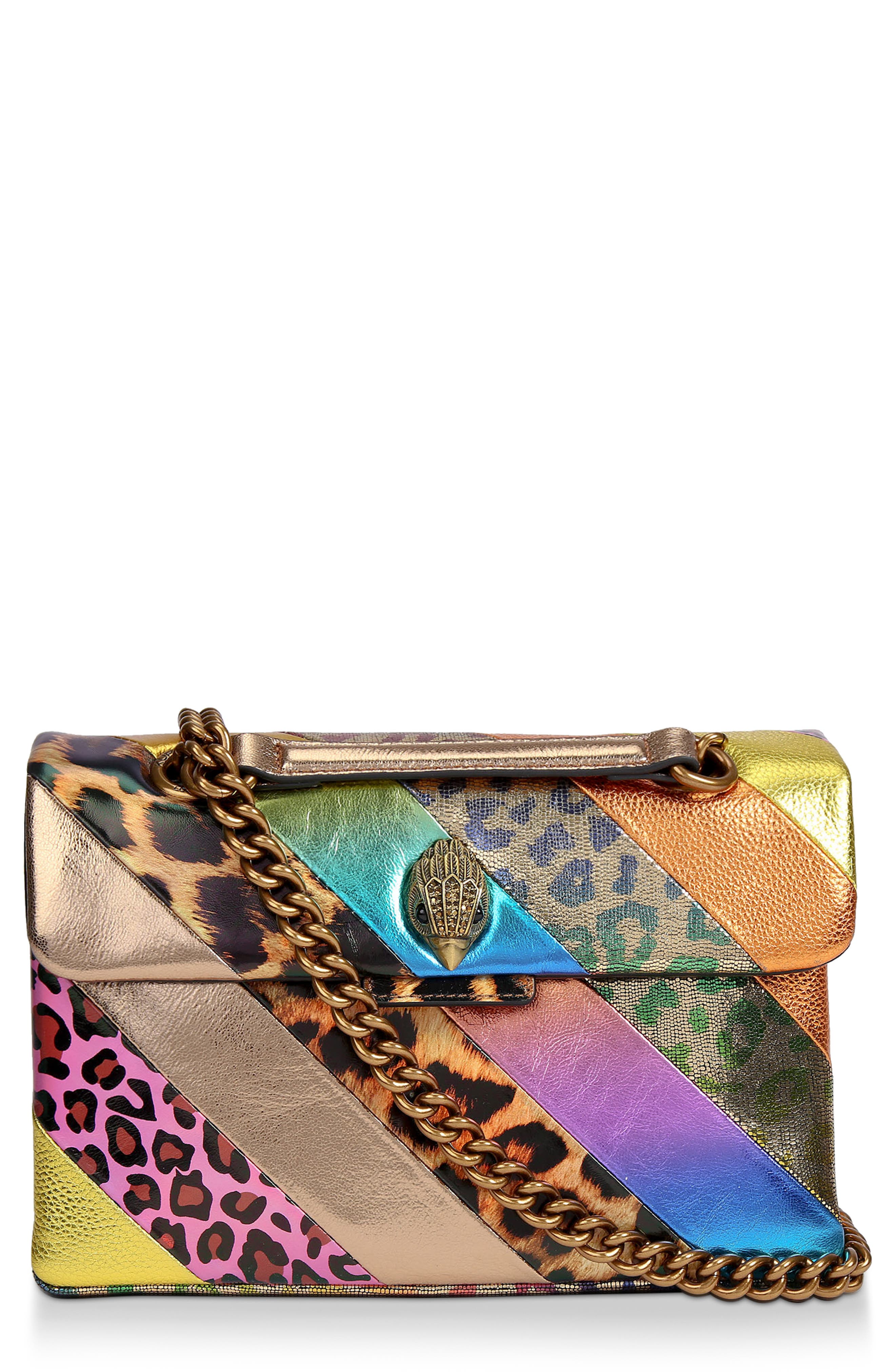 Kurt Geiger London Kensington Leather Convertible Crossbody Bag (Women ...