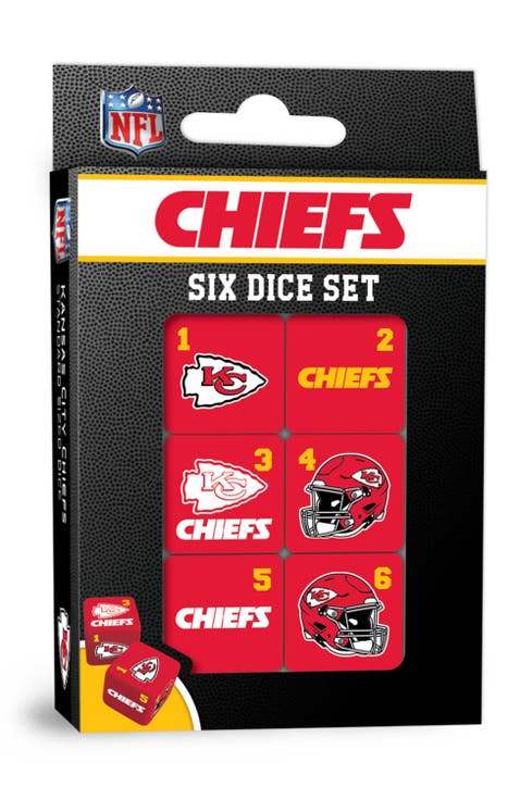 Kansas City Chiefs Dice Set - 19mm