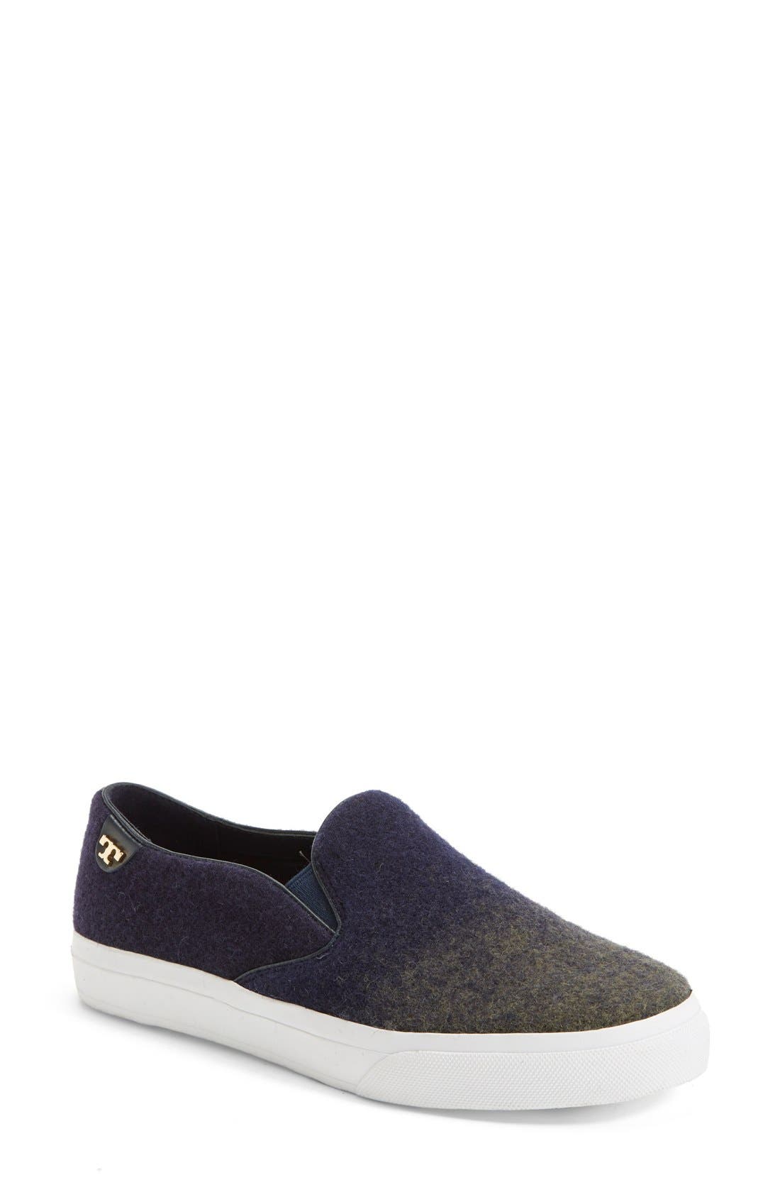 'Stardust' Slip-On Sneaker, Main, color, NAVY/ OLIVE