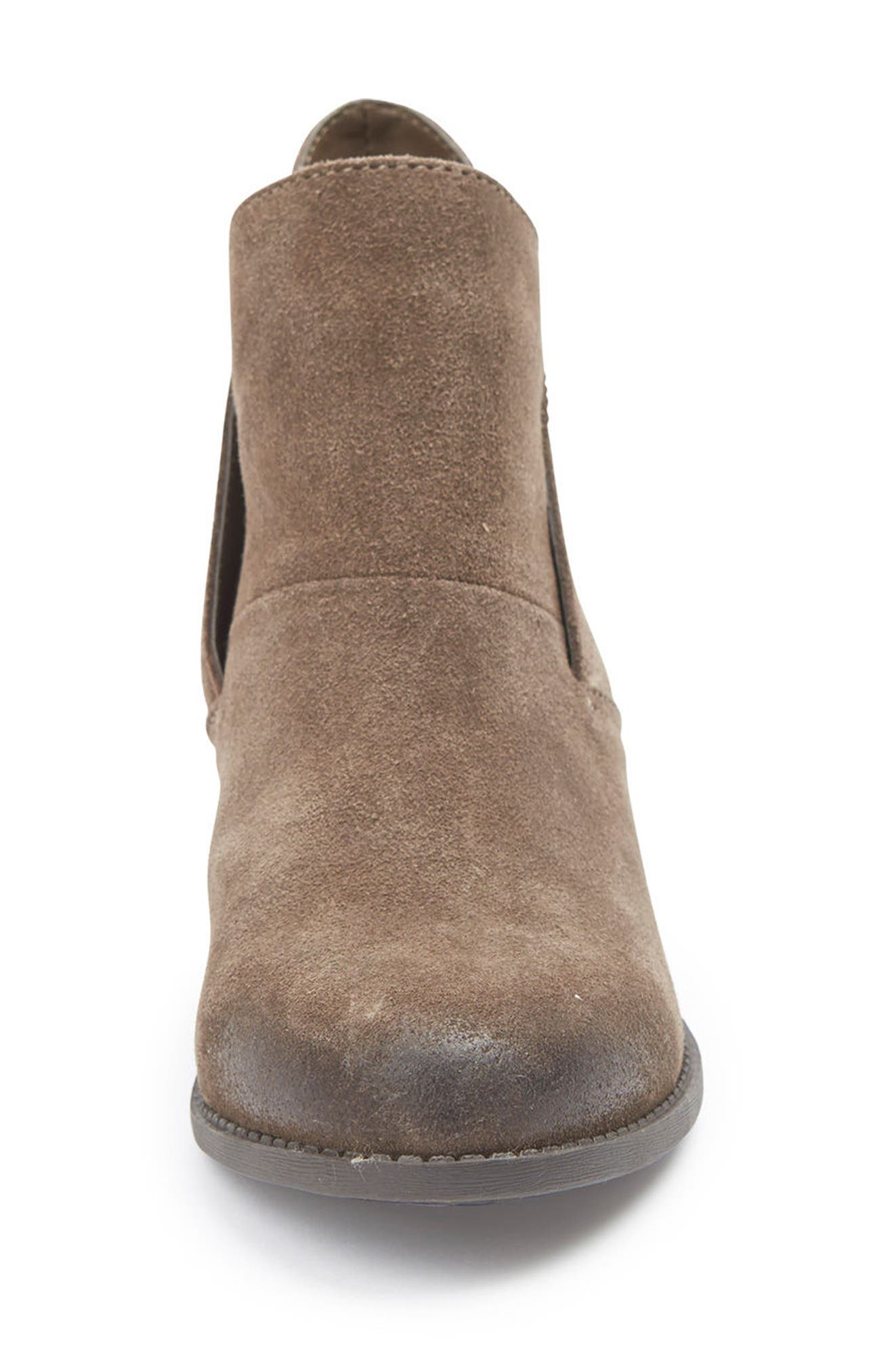 Me Too Zena Ankle Boot, Alternate, color, NUTMEG SUEDE