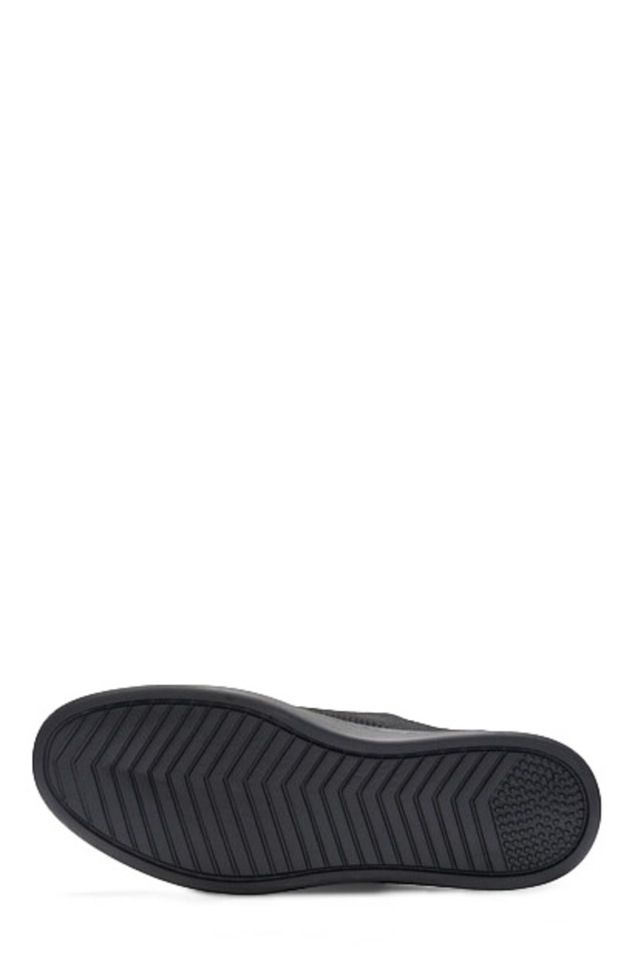 A. Veer Drift Knit Slip-on Sneaker, Alternate, color, Black Leather