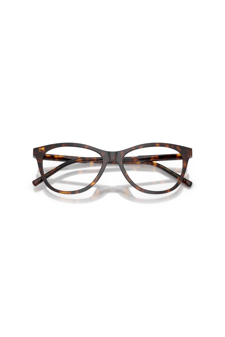 53mm Cat Eye optical glasses, Alternate, color, Tortoise