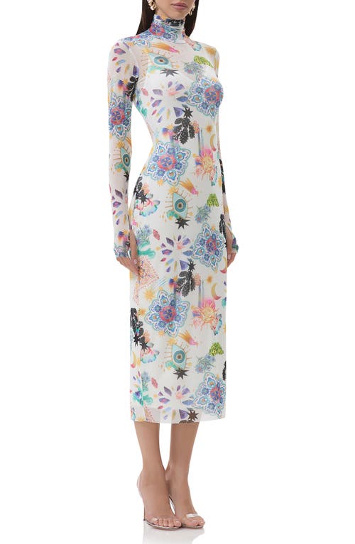 AFRM AFRM SHAILENE LONG SLEEVE BODY-CON MIDI DRESS