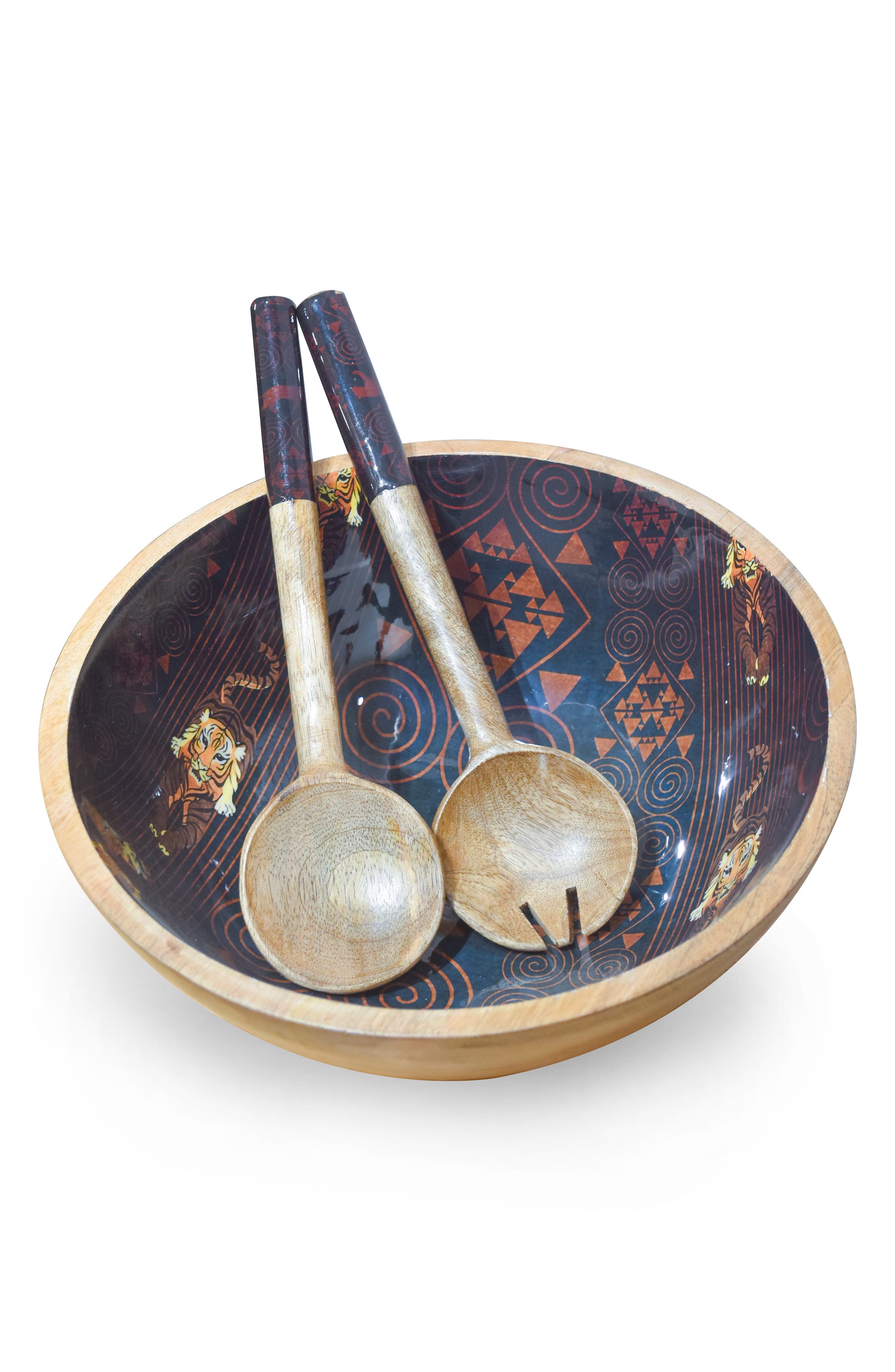 Tiramisu Moon Horse 3-Piece Salad Set