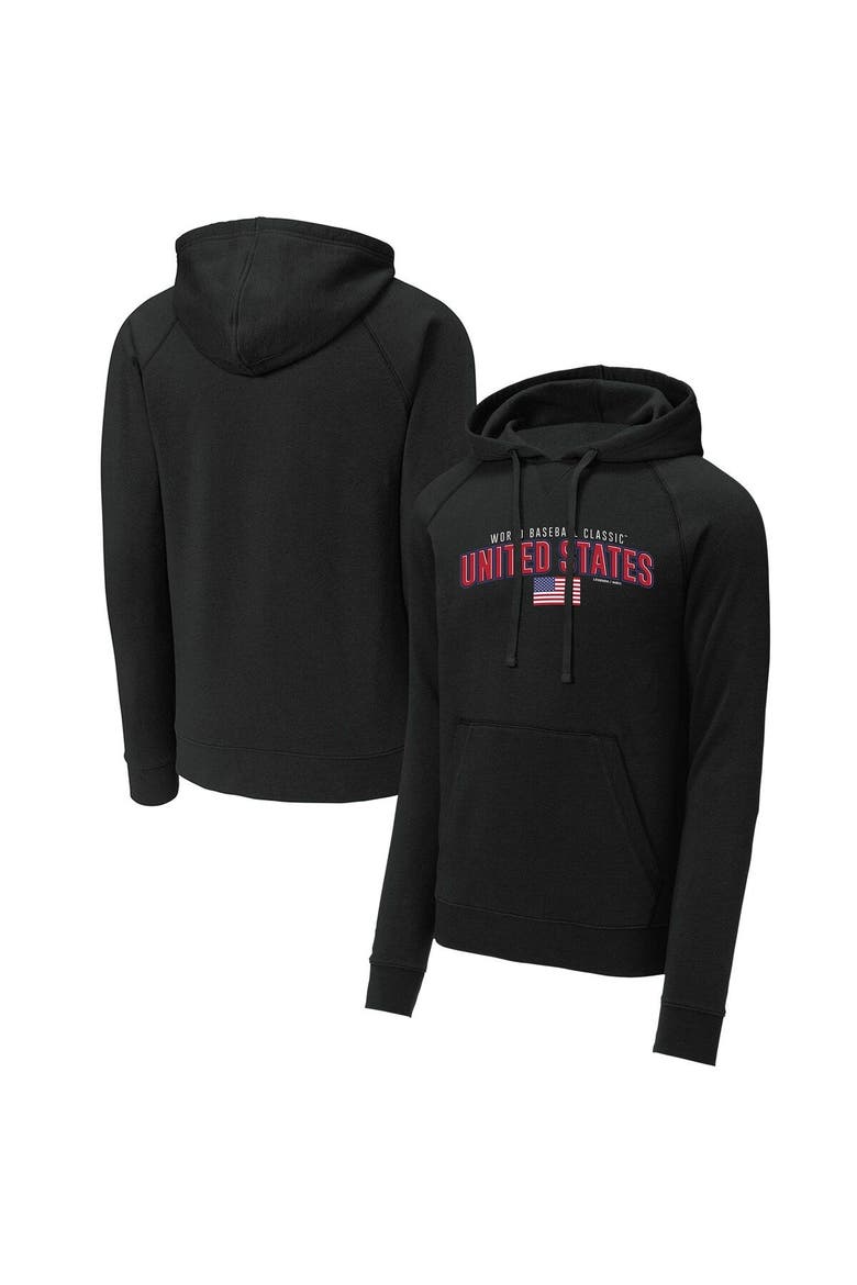 Men's LEGENDS Black USA Baseball 2023 World Baseball Classic Country Pride Pullover Hoodie, Main, color, Black