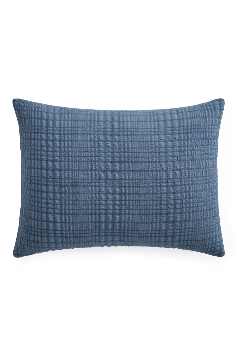 Devon Textured Comforter & Sham Set, Alternate, color, TAHOE BLUE