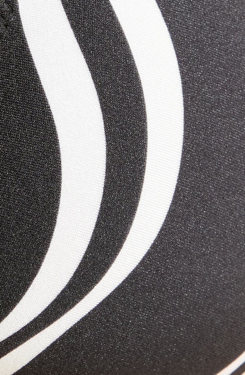 Solid & Striped Yasmeen Triangle Bikini Top, Alternate, color, Wavy Stripe Noir