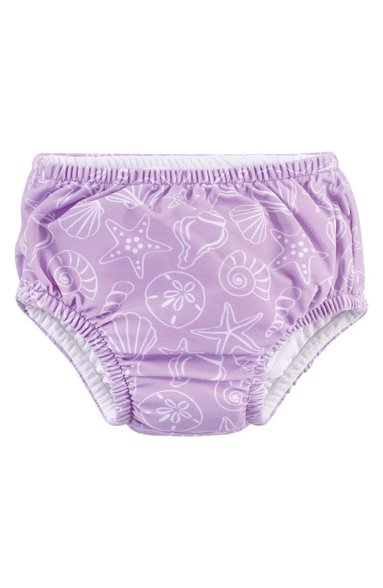 Hudson Baby Pool-Ready Diaper Bottoms, Alternate, color, Sea Shells